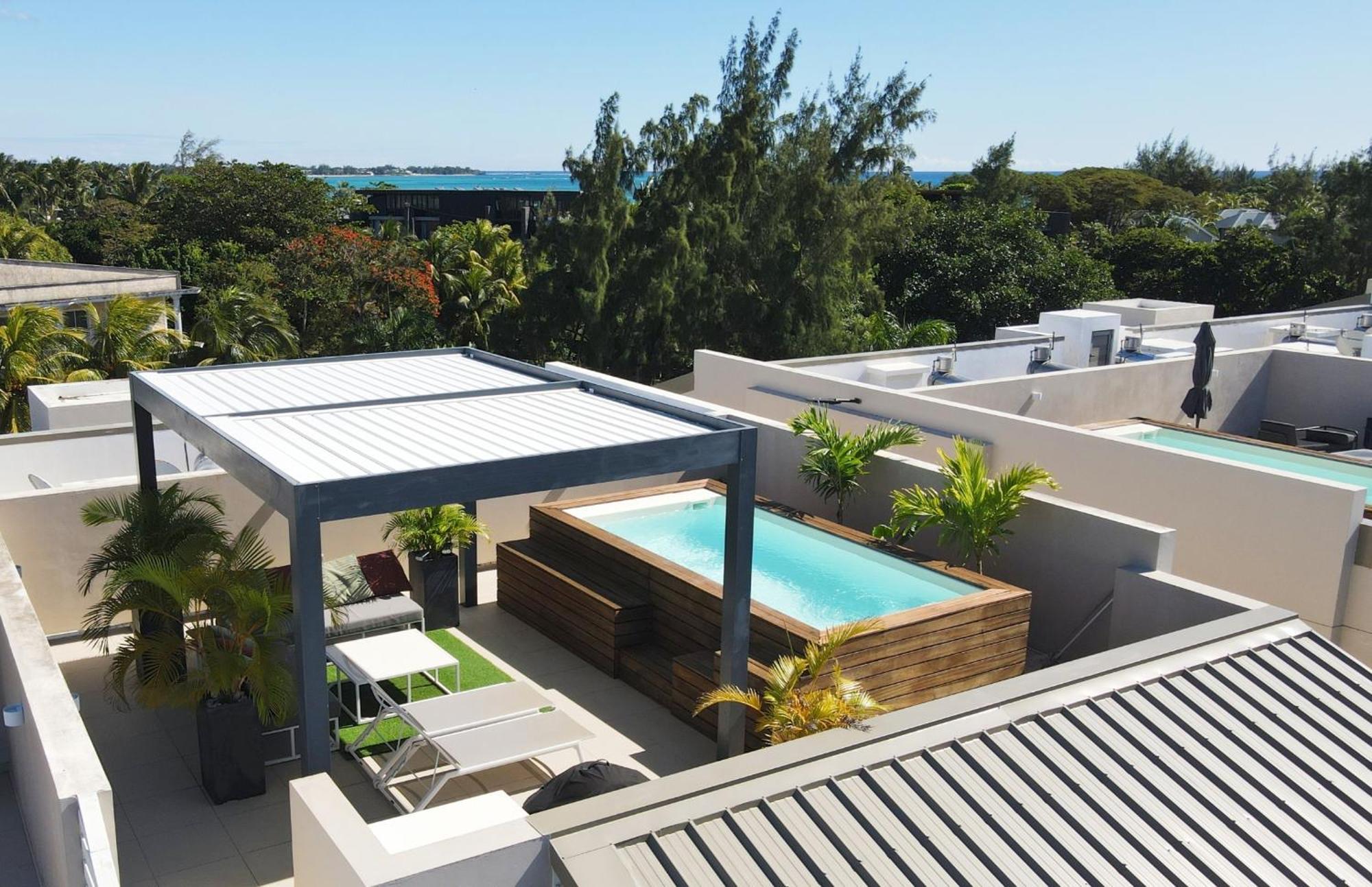 Villa Eden-2 Bedrooms With Private Rooftop Terrace & Pool, Access To Private Beachclub, Ki Residences, Pereybere - Managed By Ksn Grand Baie Exterior foto