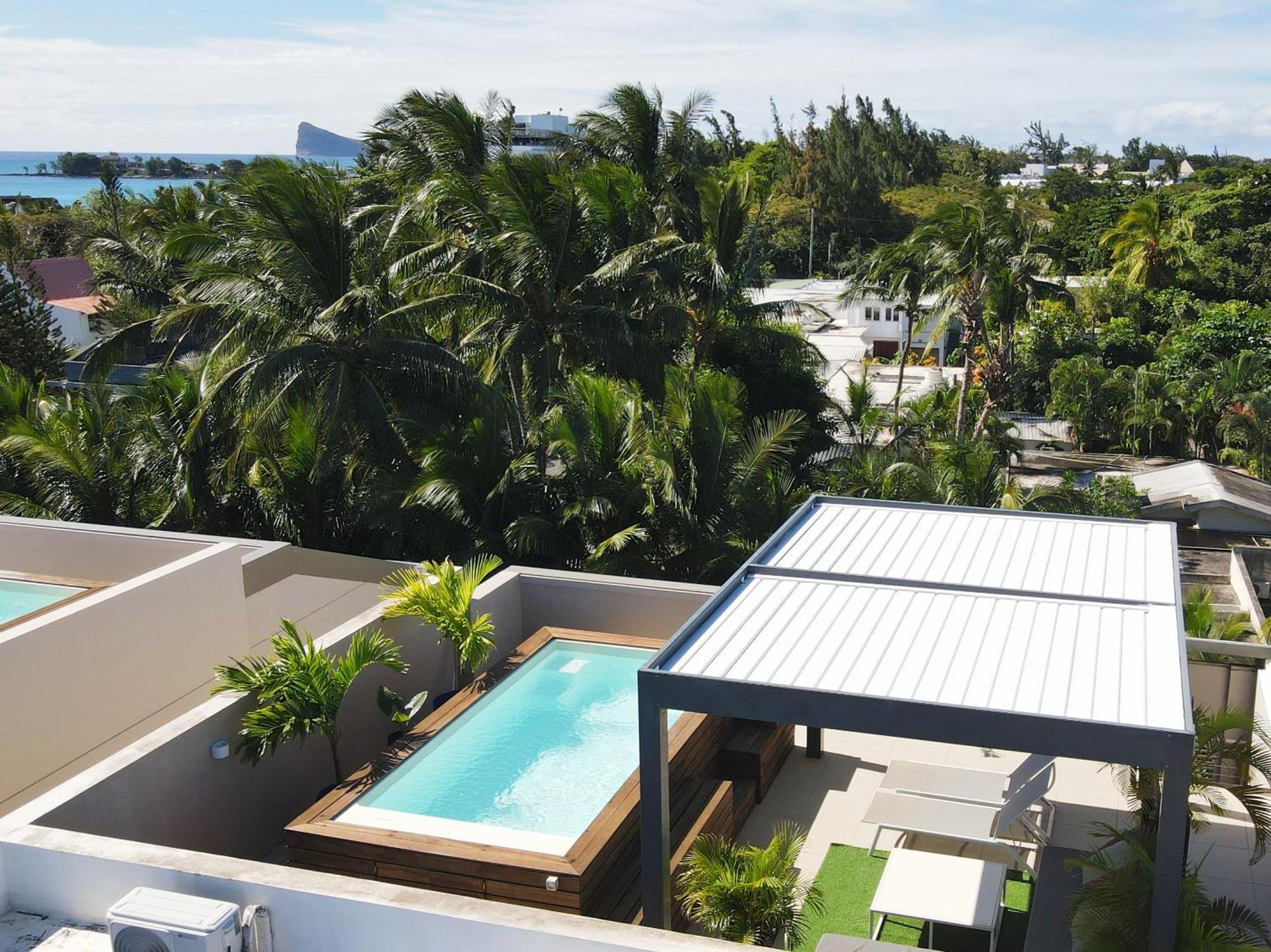 Villa Eden-2 Bedrooms With Private Rooftop Terrace & Pool, Access To Private Beachclub, Ki Residences, Pereybere - Managed By Ksn Grand Baie Exterior foto